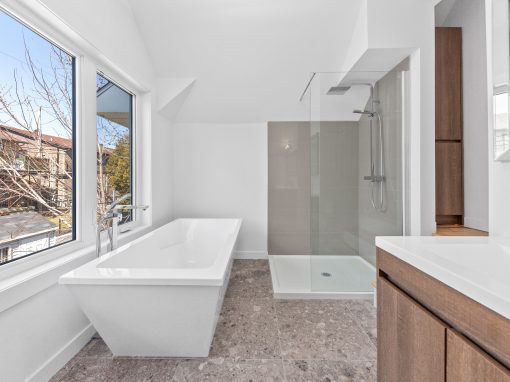 Complete bathroom renovation